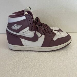Air Jordan 1 Retro High OG Mauve White Purple DZ5485-105 Mens 8.5 Womens 10